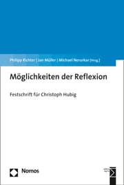 Cover von Möglichkeiten der Reflexion