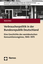 Cover von Verbraucherpolitik in der Bundesrepublik Deutschland