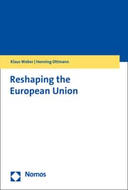 Cover von Reshaping the European Union