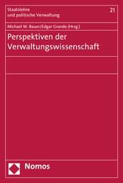 Cover von Perspektiven der Verwaltungswissenschaft