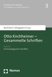 Cover von Otto Kirchheimer - Gesammelte Schriften