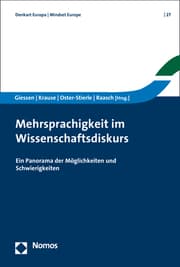 Cover von Mehrsprachigkeit im Wissenschaftsdiskurs