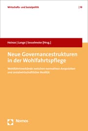 Cover von Neue Governancestrukturen in der Wohlfahrtspflege