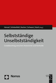 Cover von Selbstständige Unselbstständigkeit