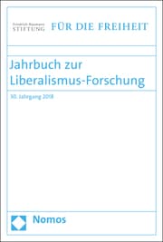 Cover von Jahrbuch zur Liberalismus-Forschung
