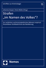 Cover von Strafen 'im Namen des Volkes'?