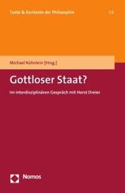 Cover von Gottloser Staat?