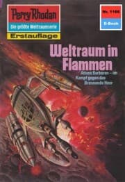 Cover von Perry Rhodan 1166: Weltraum in Flammen