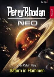 Cover von Perry Rhodan Neo 245: Saturn in Flammen
