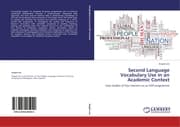 Cover von Second Language Vocabulary Use in an Academic Context