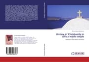 Cover von History of Christianity in Africa made simple