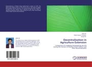 Cover von Decentralization in Agriculture Extension