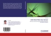Cover von ZnO thick films Gas Sensor