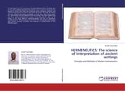 Cover von HERMENEUTICS: The science of interpretation of ancient writings