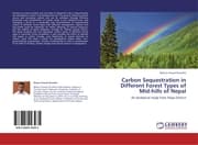 Cover von Carbon Sequestration in Different Forest Types of Mid-hills of Nepal