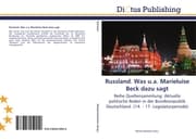 Cover von Russland.Was u.a.Marieluise Beck dazu sagt