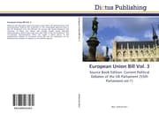 Cover von European Union Bill Vol.3