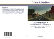 Cover von Localism Bill Vol.3
