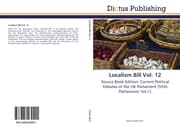 Cover von Localism Bill Vol.12