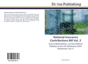 Cover von National Insurance Contributions Bill Vol.2