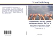 Cover von Parliamentary Voting System and Constituencies Bill Vol.2