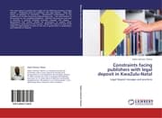 Cover von Constraints facing publishers with legal deposit in KwaZulu-Natal