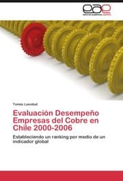 Cover von Evaluación Desempeño Empresas del Cobre en Chile 2000-2006