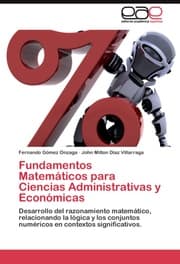 Cover von Fundamentos Matemáticos para Ciencias Administrativas y Económicas