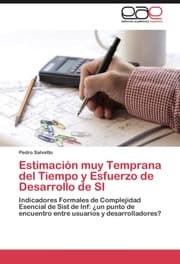 Cover von Estimacion muy Temprana del Tiempo y Esfuerzo de Desarrollo de SI