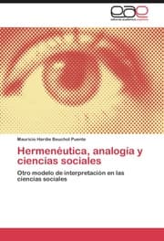 Cover von Hermenéutica, analogía y ciencias sociales