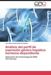 Cover von Analisis del perfil de expresion genico hepatico hormono-dependiente