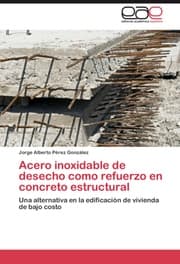 Cover von Acero inoxidable de desecho como refuerzo en concreto estructural