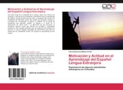 Cover von Motivación y Actitud en el Aprendizaje del Español Lengua Extranjera