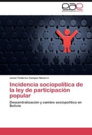 Cover von Incidencia sociopolitica de la ley de participacion popular