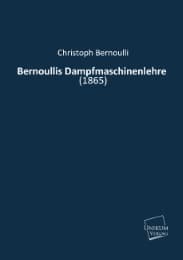 Cover von Bernoullis Dampfmaschinenlehre