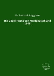 Cover von Die Vogel-Fauna von Norddeutschland