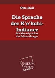 Cover von Die Sprache der K'e'kchi-Indianer