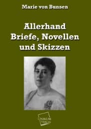 Cover von Allerhand Briefe, Novellen und Skizzen
