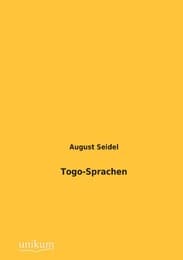 Cover von Togo-Sprachen