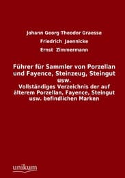 Cover von Führer für Sammler von Porzellan und Fayence, Steinzeug, Steingut usw.