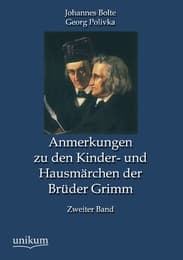 Cover von Anmerkungen zu den Kinder- und Hausmärchen der Brüder Grimm