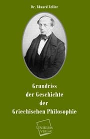 Cover von Grundriss der Geschichte der griechischen Philosophie