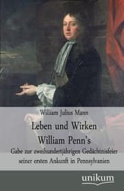 Cover von Leben und Wirken William Penn's