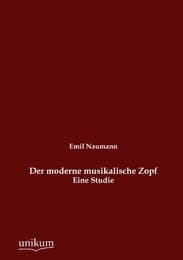 Cover von Der moderne musikalische Zopf