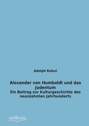 Cover von Alexander von Humboldt und das Judentum