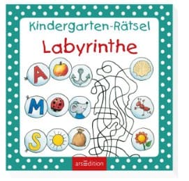 Cover von Kindergarten-Rätsel Labyrinthe