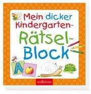 Cover von Mein dicker Kindergarten-Rätsel-Block