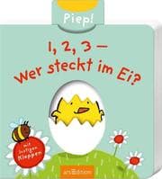 Cover von 1,2,3 - Wer steckt im Ei?