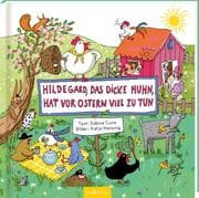 Cover von Hildegard, das dicke Huhn, hat vor Ostern viel zu tun