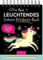 Cover von Mein leuchtendes Einhorn-Kritzkratz-Buch
